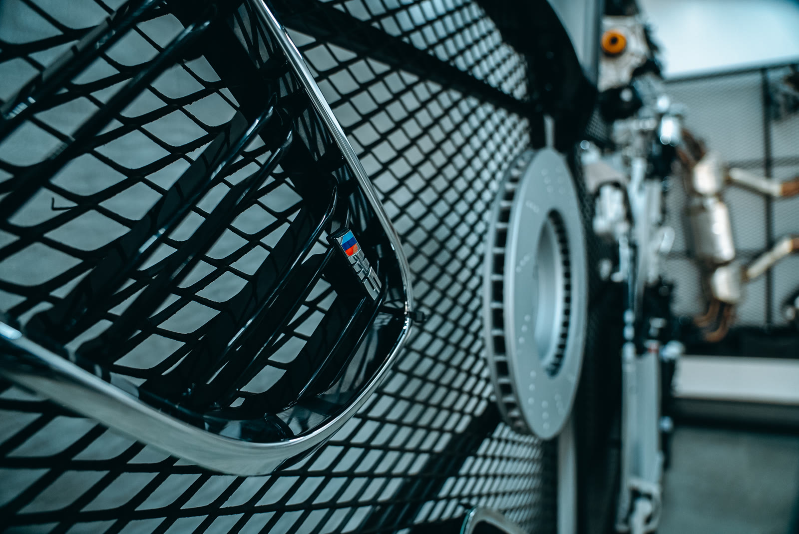 BMW M Grille & Brake Rotor