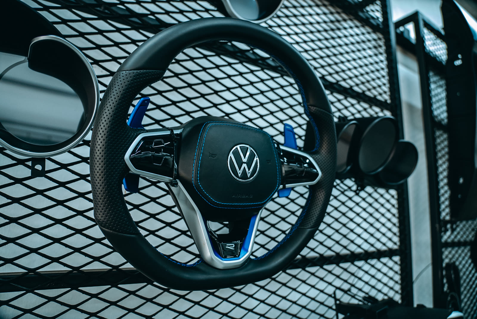 Volkswagen Steering Wheel Detail